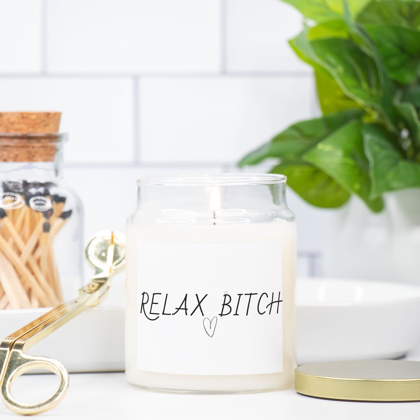 Candle Apothecary Jar 9oz